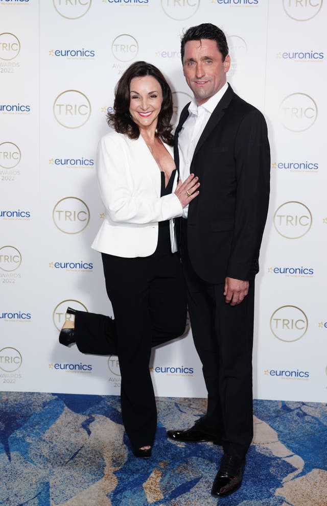 Shirley Ballas and actor Daniel Taylor 