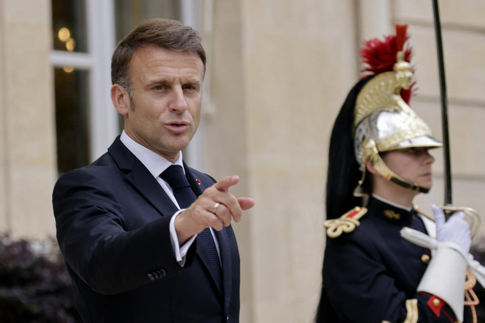 Emmanuel Macron, presidente de Francia. (Photo by ANDRE PAIN/POOL/AFP via Getty Images)