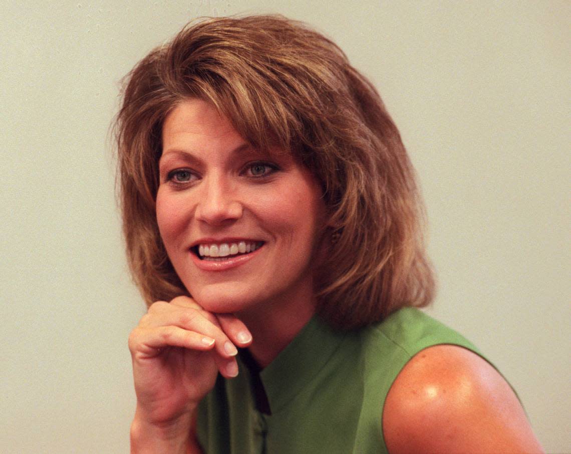 Former WRAL reporter and anchor Donna Gregory in 1997. ROBERT MILLER/Robert Miller