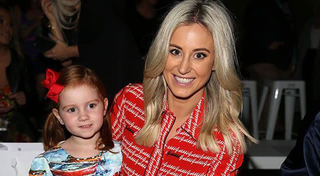 Roxy Jacenko with daughter Pixie. Source: 7News