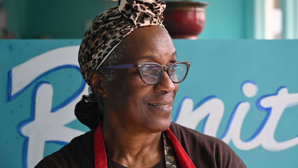 Bonita Hightower poses in February at Bonita's Carry-Out in Plains. - Hyosub Shin/Atlanta Journal Constitution/TNS/Zuma