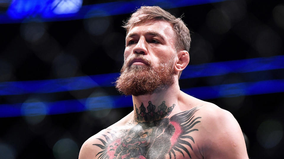 Conor McGregor may have just teased a comeback to the lightweight division. (Getty Images)