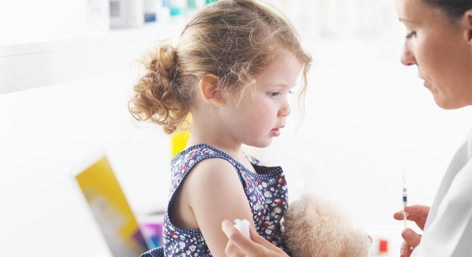 Children under the age of six will be turned away from nursery if they are not immunised. [Photo: Getty]