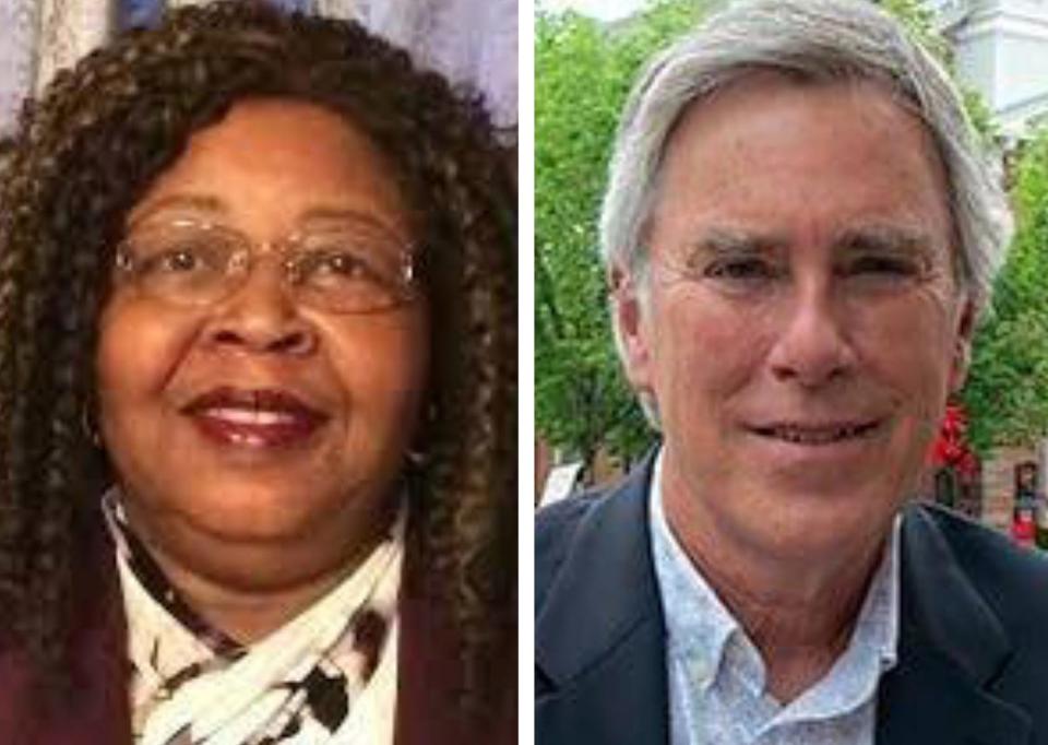 New Hampshire state Reps. Linda Harriott-Gathright, D-Nashua, and David Meuse, D-Portsmouth.