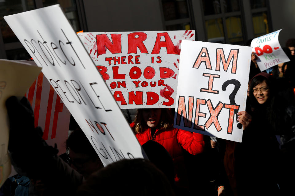 Kids unite on National School Walkout calling for tighter gun control