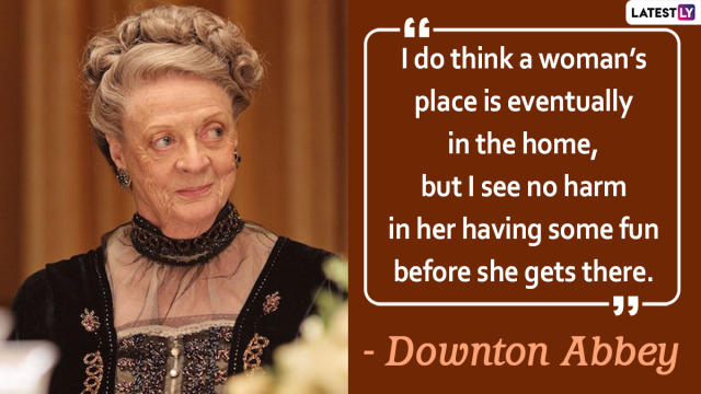 downton abbey quotes maggie smith