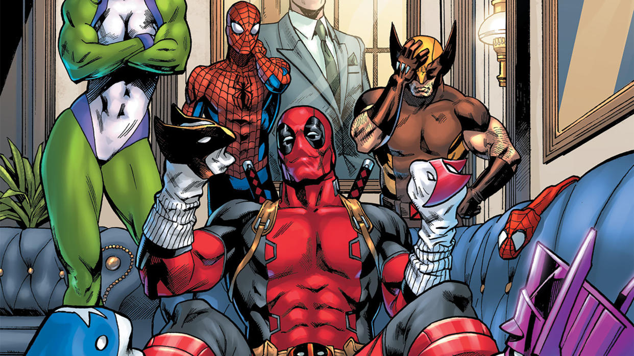  Deadpool Roleplays the Marvel Universe. 
