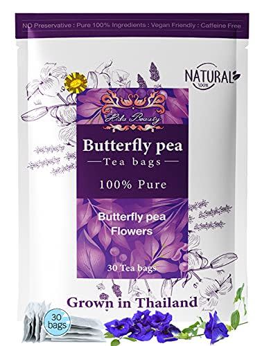 Dried Butterfly Pea Flowers Tea