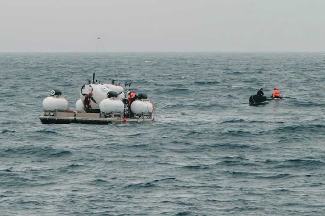 The submersible is believed to have suffered a “catastrophic failure” and imploaded (Action Aviation via AP) (AP)