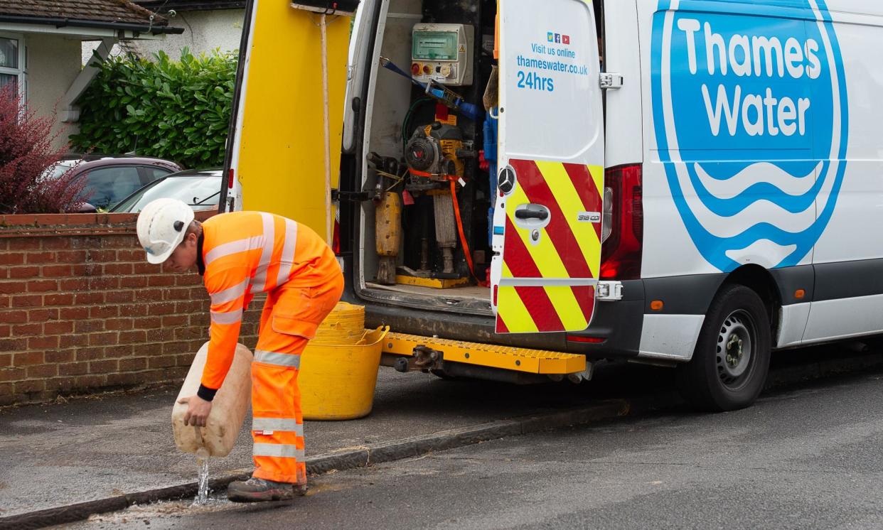 <span>Thames Water is blighted by sewage scandals, fines and huge debts.</span><span>Photograph: Maureen McLean/Shutterstock</span>