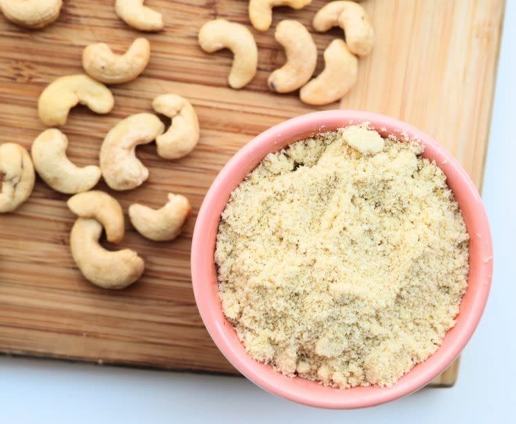 Les ingrédients du « Parmesan » aux noix de cajou (Photo : Dorit Jaffe)
