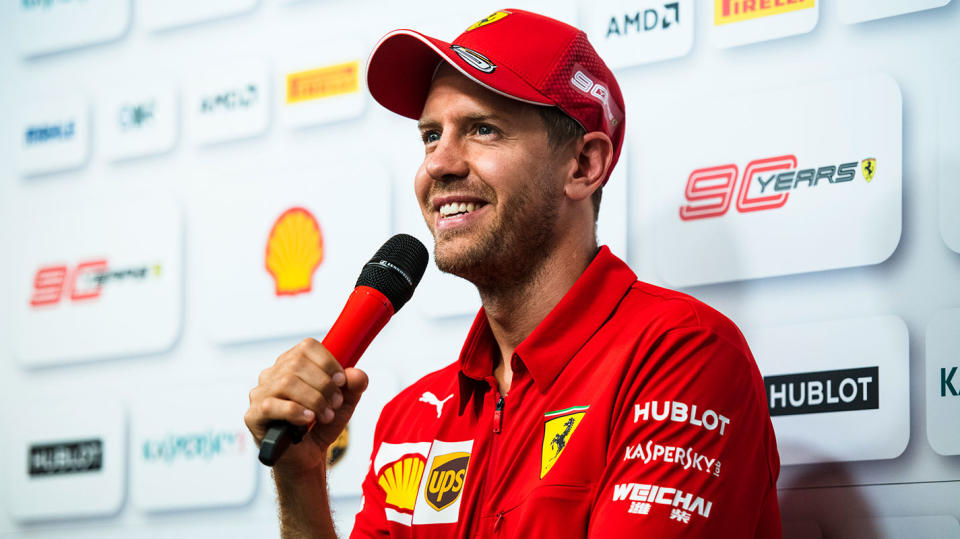 Vettel：開心而非金錢是與Ferrari續約的關鍵