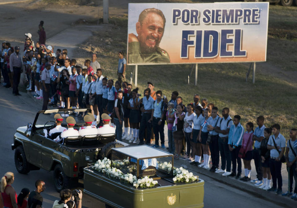 Fidel Castro laid to rest