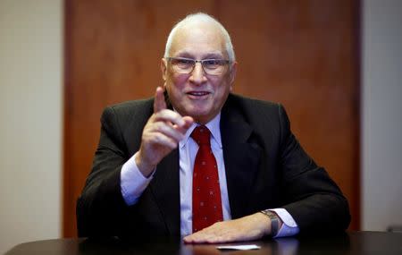 Jorge Todesca, Director of INDEC, the government's official statistics agency, speaks during an interview with Reuters in Buenos Aires, Argentina, June 22, 2016. Picture taken June 22, 2016. REUTERS/Marcos Brindicci