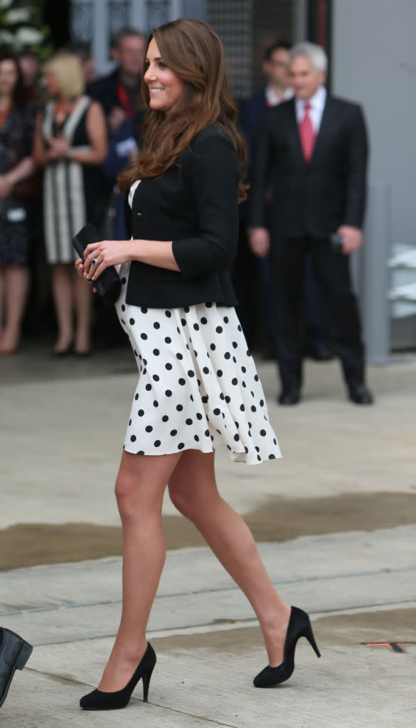 $50 polkadot dress from Topshop