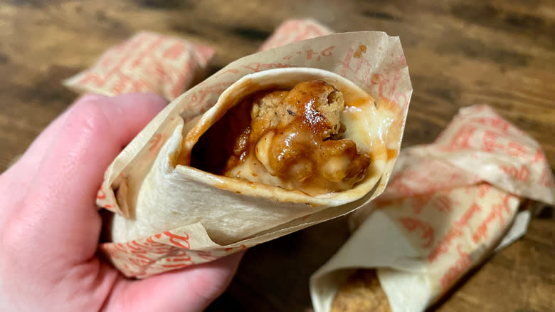 Honey BBQ KFC Wrap