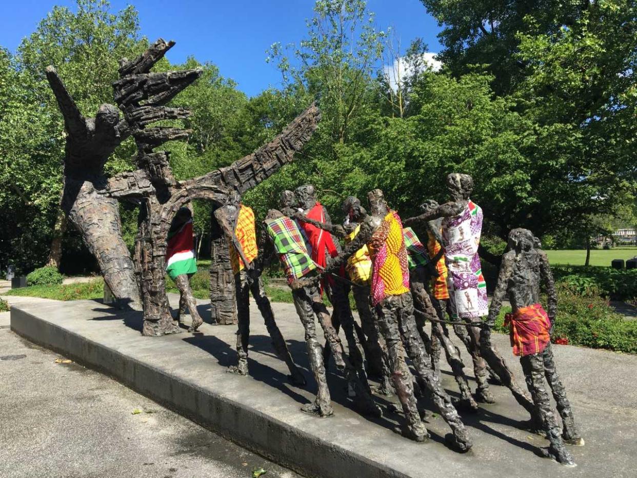 Amsterdam's slavery monument: Deborah Nicholls-Lee