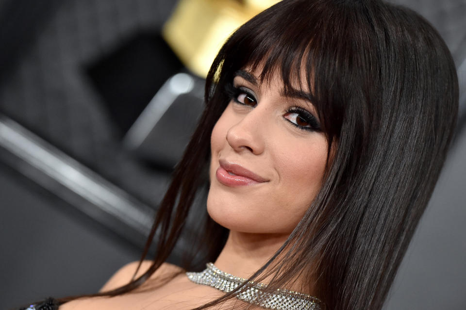 LOS ANGELES, CALIFORNIA - JANUARY 26: Camila Cabello attends the 62nd Annual GRAMMY Awards at Staples Center on January 26, 2020 in Los Angeles, California. (Photo by Axelle/Bauer-Griffin/FilmMagic)