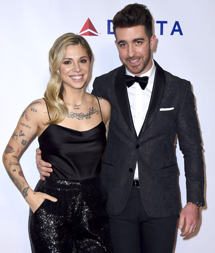 Christina Perri y su marido, Paul Costabile