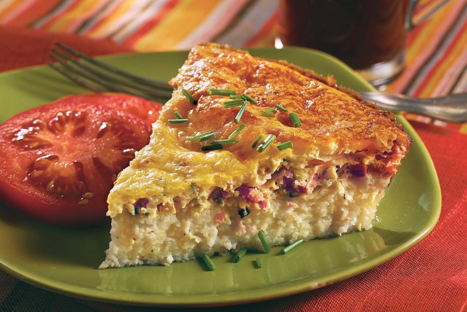 Ham-and-Swiss Breakfast Pie