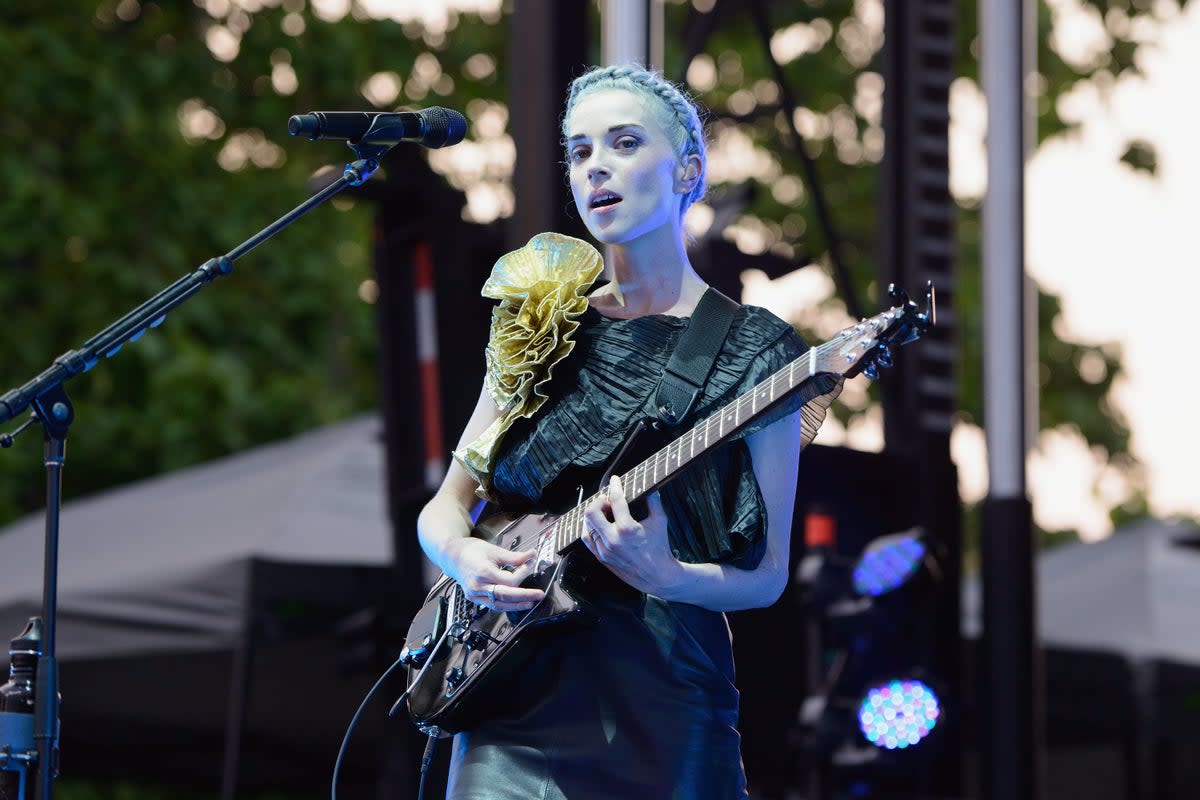 St Vincent plays Pitchfork Music Festival (Getty Images)