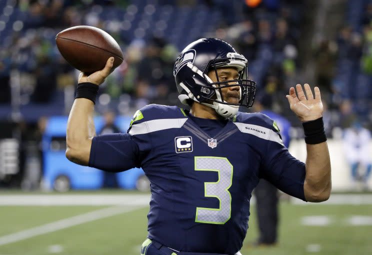 Seahawks QB Russell Wilson (AP)