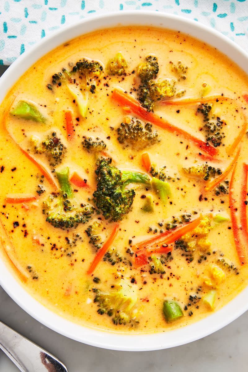 Keto Broccoli Cheddar Soup