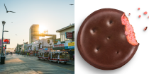 <p>Need a refreshing snack after a long day on the sunny boardwalk? Look no further than a <a href="https://www.littlebrowniebakers.com/cookies-info/raspberry-rally/" rel="nofollow noopener" target="_blank" data-ylk="slk:Raspberry Rally;elm:context_link;itc:0;sec:content-canvas" class="link ">Raspberry Rally</a>.</p>