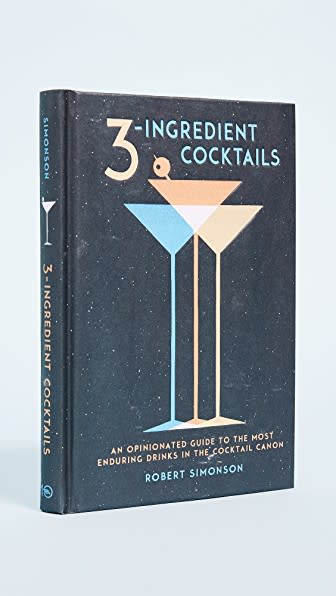 '3 Ingredient Cocktails' Book