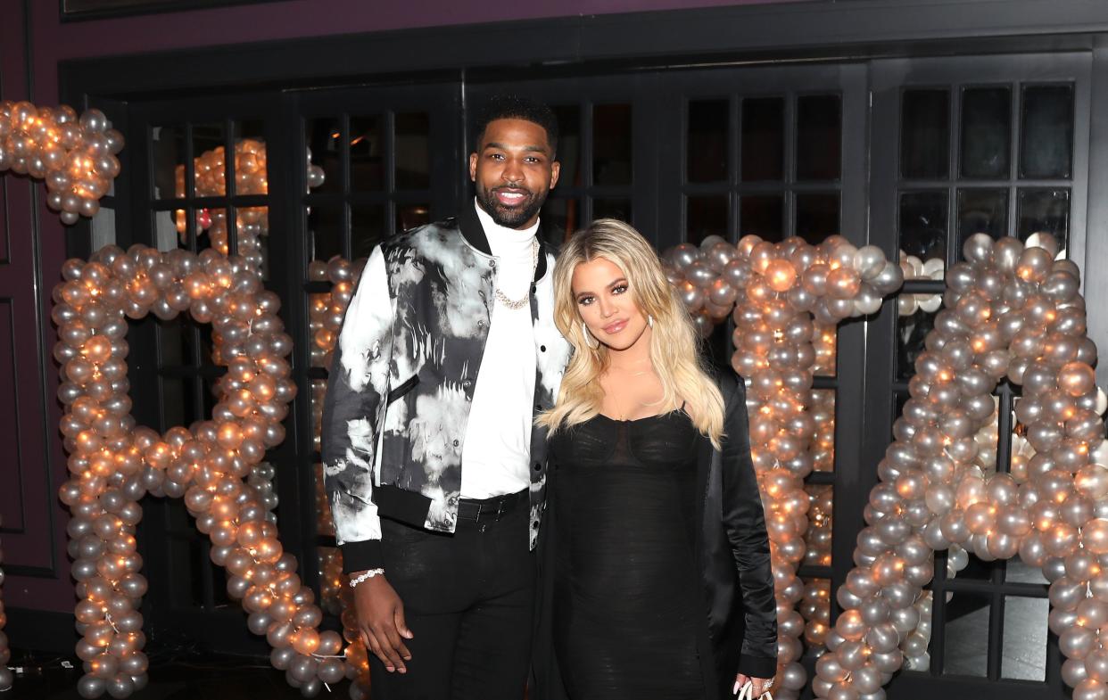 Tristan Thompson and Khloe Kardashian welcomed their first child together last week.&nbsp;