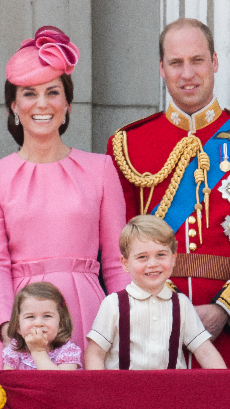 Smiles at Trooping the Colour