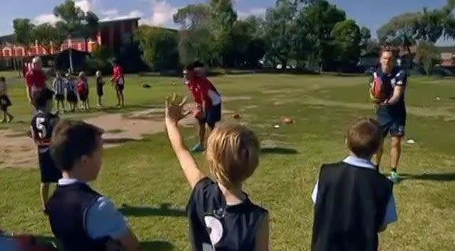 The capping was voted for by club presidents in the Riddell District Football League. Source: Sunrise