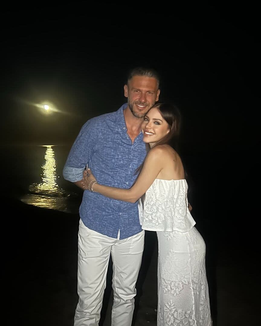 La foto romántica de Evangelina Anderson con Martín Demichelis que derritió las redes