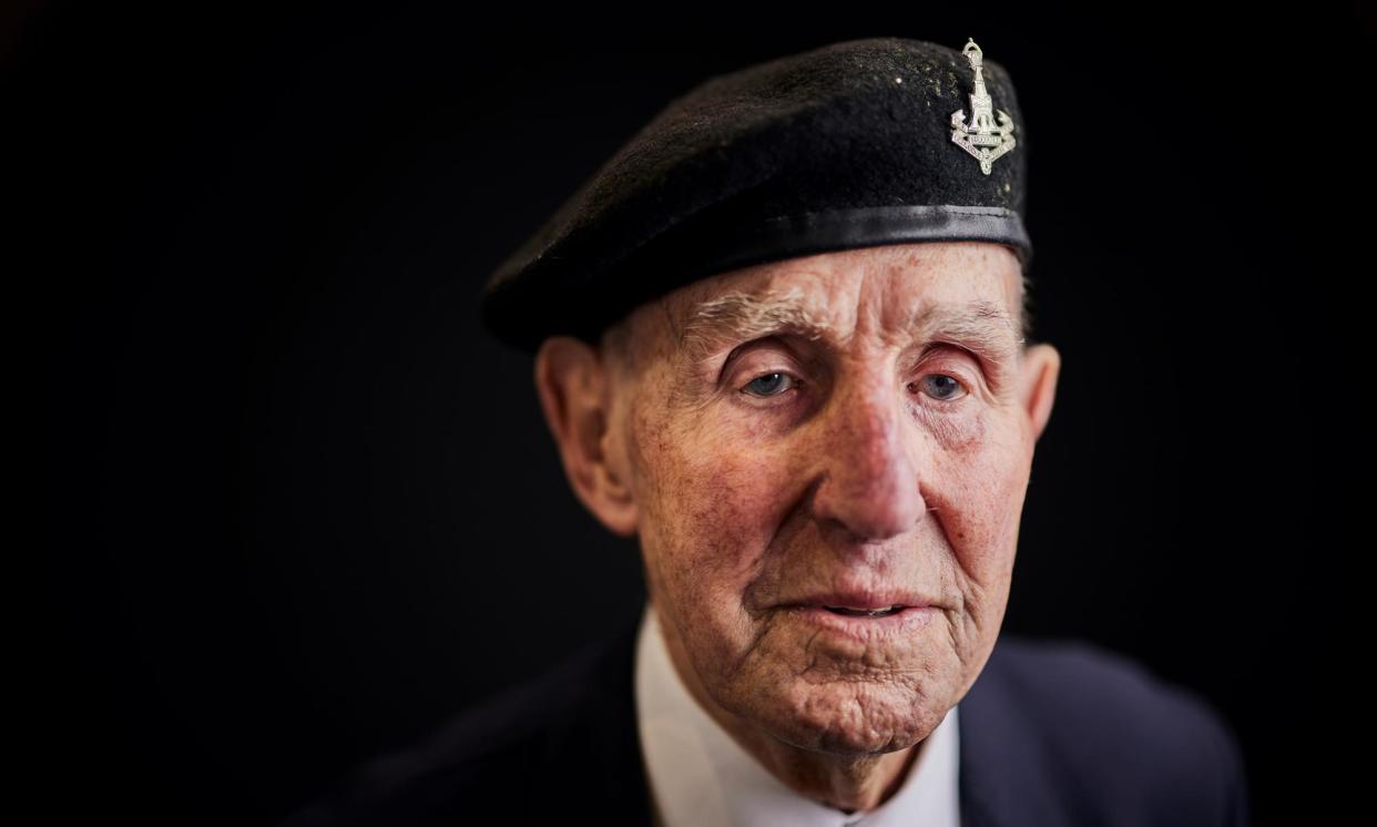 <span>Ken Cooke is the last member of the York Normandy Veterans Association.</span><span>Photograph: Christopher Thomond/The Guardian</span>