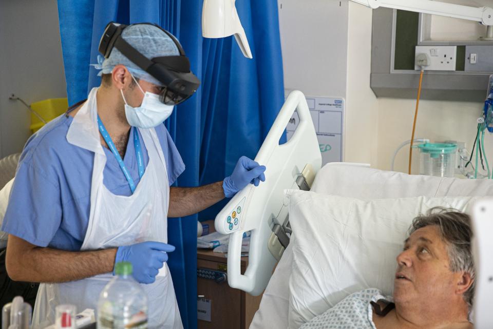 NHS HoloLens patient care