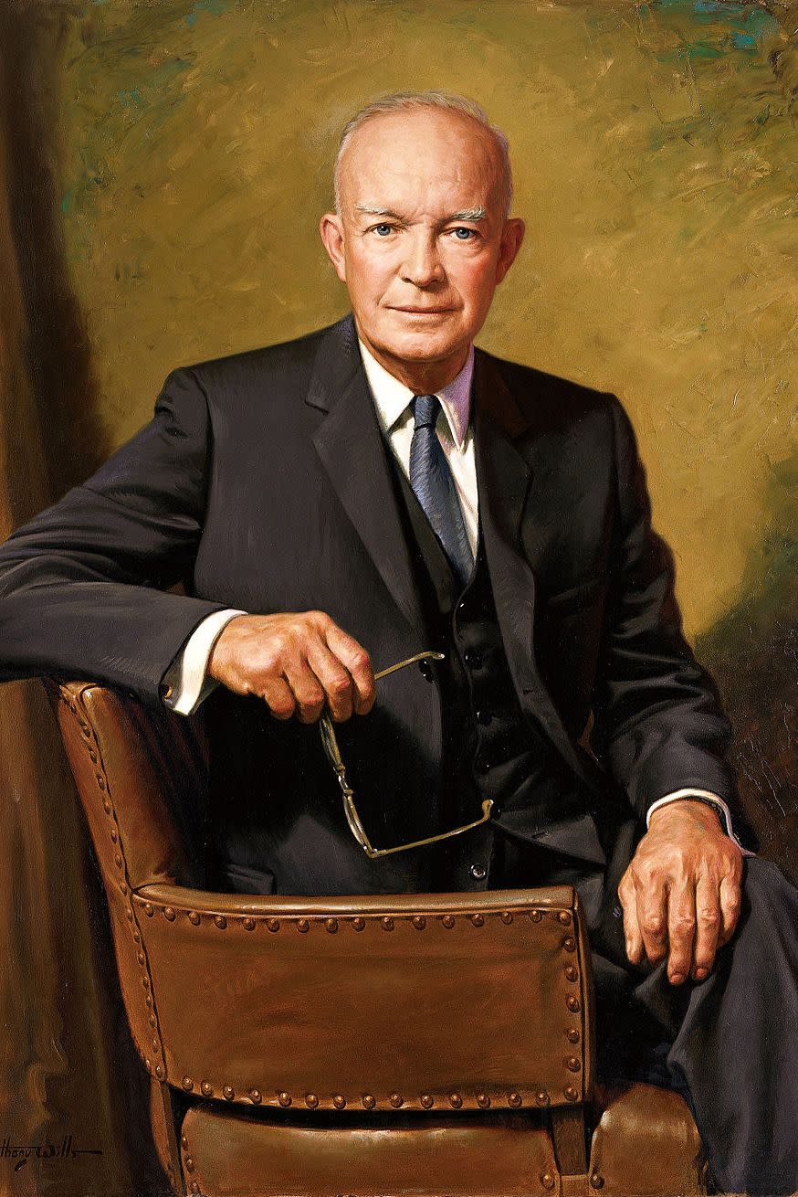 Dwight D. Eisenhower didn't mess around when it came to golf.