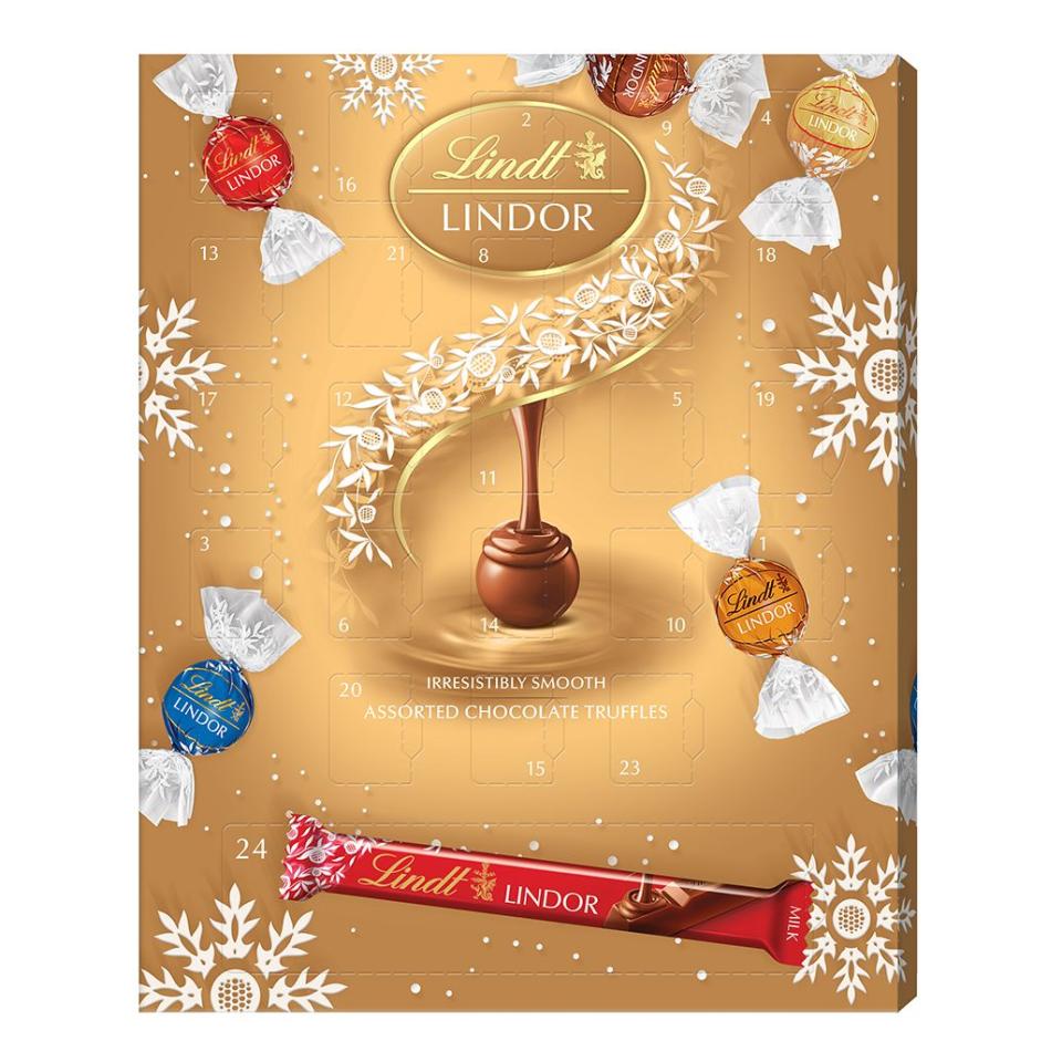 Best chocolate advent calendars - LINDOR Assorted Gold Calendar