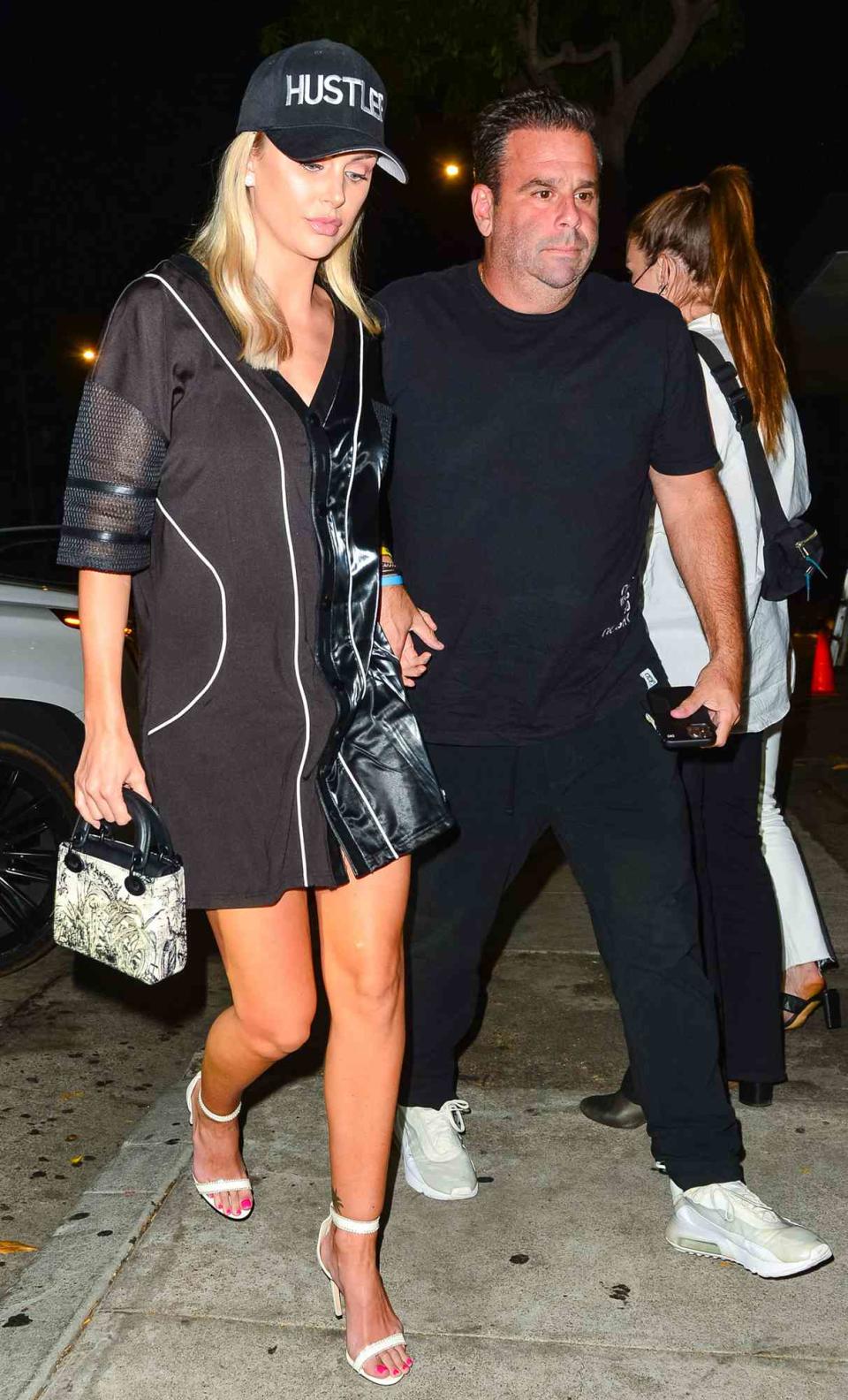 Lala Kent and Randall Emmett are seen on September 09, 2021 in Los Angeles, California