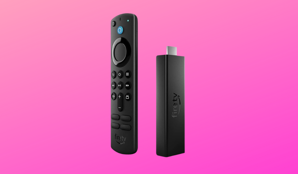Amazon Fire streaming stick and remote