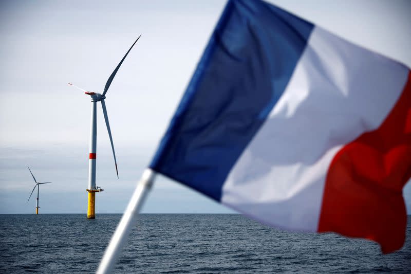 FILE PHOTO: The Saint-Nazaire offshore wind farm