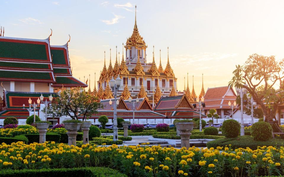 Temple in Bangkok, Thailand