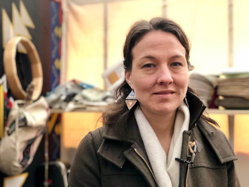 Nicole Redvers, board chair of the Arctic Indigenous Wellness Foundation, says the camp has been transformative: 'one of the most amazing things that we've seen is people come out, and sit by the cook fire, and just start crying... And just say: 'I feel like I'm home.''