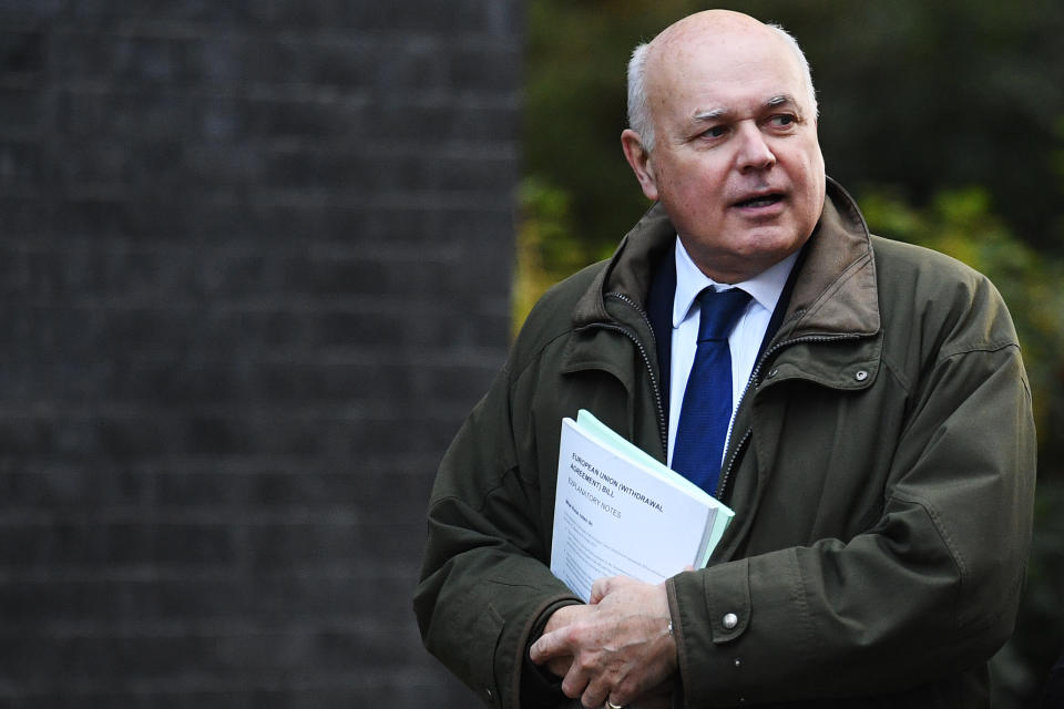 Sir Iain Duncan Smith, the former leader of the Conservative party, is one of the signatories of the letter to HSBC. Photo: Leon Neal/Getty Images