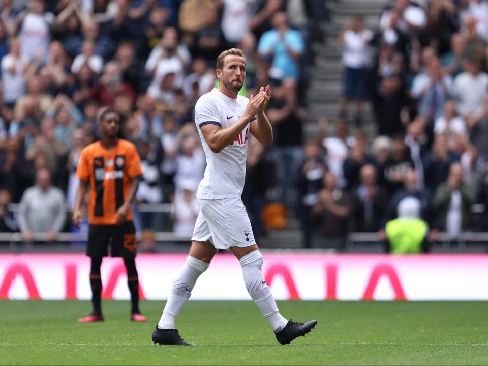 Harry Kane scored four goals in a friendly against Shakhtar Donetsk last weekend (Getty Images)