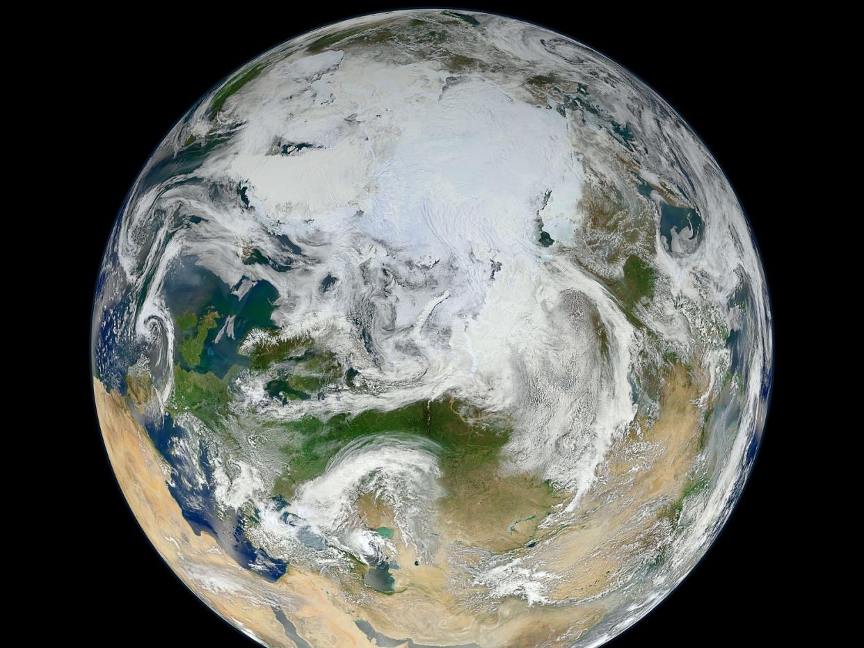 earth north pole arctic