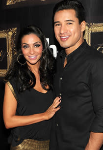 Courtney Mazza and Mario Lopez | Photo Credits: Denise Truscello/WireImage.com