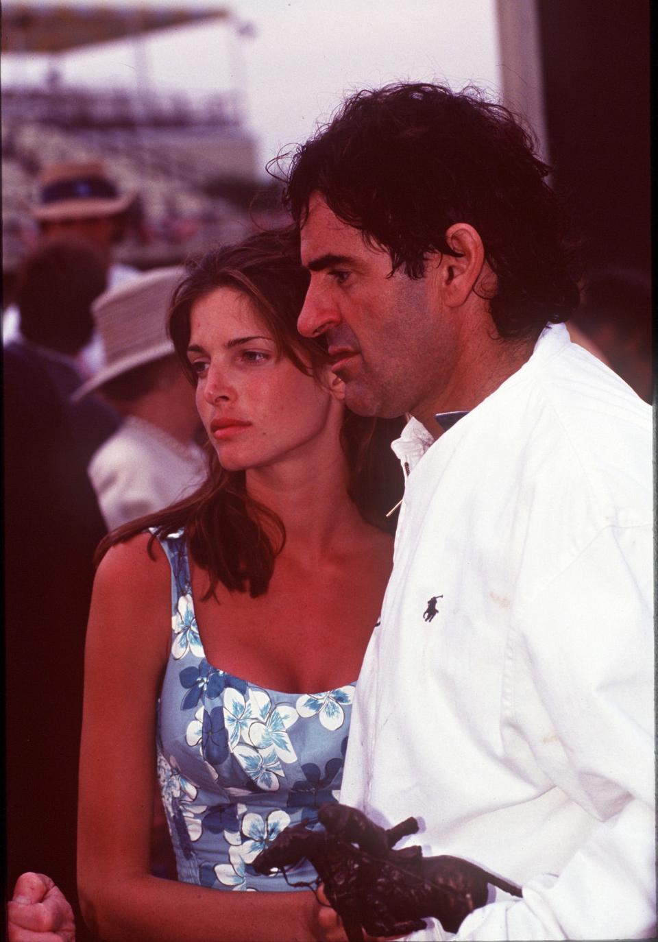 Stephanie Seymour and husband Peter Brandt, shown here in 1994 at a Wellington polo match, once lived in the western suburb.