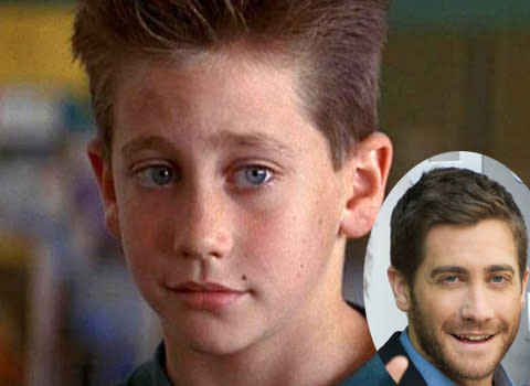 Jake Gyllenhaal in 'City Slickers' Jake made his film debut playing Billy Crystal's son in the 1991 flick 'City Slickers', a decidedly different kind of cowboy film to Gyllenhaal's 2005 success in 'Brokeback Mountain'.