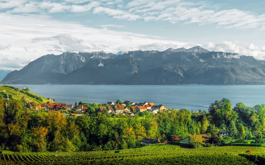 Bern to Lausanne, Switzerland