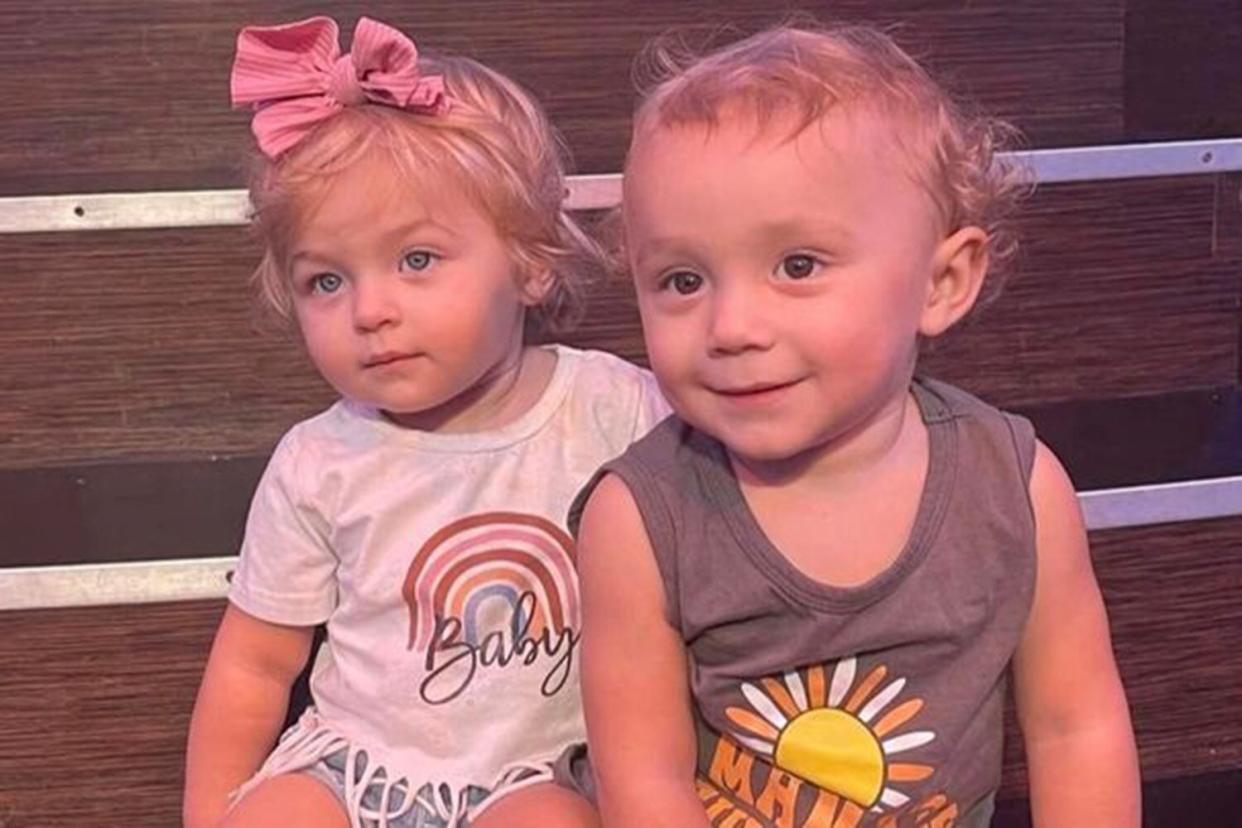 Locklyn and Loreli Callazzo were tragically found in the pool at their parents home in Oklahoma City